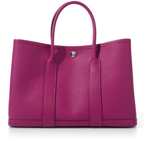 hermes garden party gm price|Hermes garden party rose pourpre.